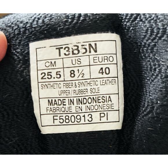 Asics Sz 8 1/2 Gel Nimbus 15 Running Sports Shoes Teal & Yellow - Picture 8 of 8